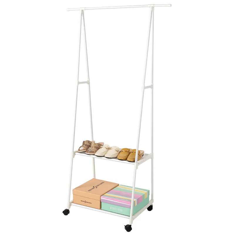 Multifunctional best-selling household metal vertical drying rack 2-layer adjustable laundry rack