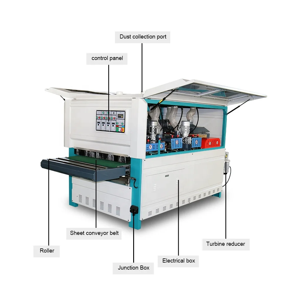 Wholesale Wooden Cube Frame Heavy Duty Planer Sanding Machine