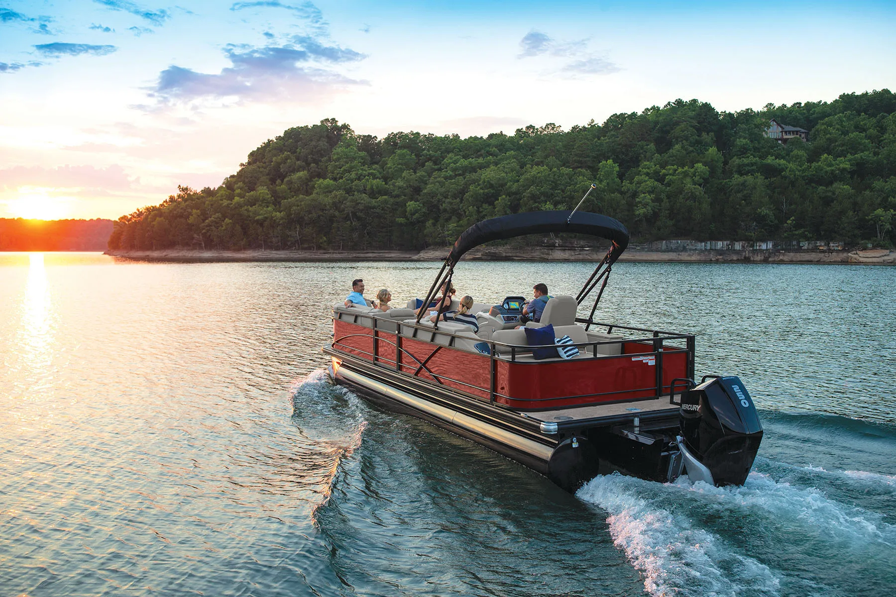 2024 Great Discount Hot Selling Float Boat Water Gathering Party Boat with Center Console Float Boat for Sale