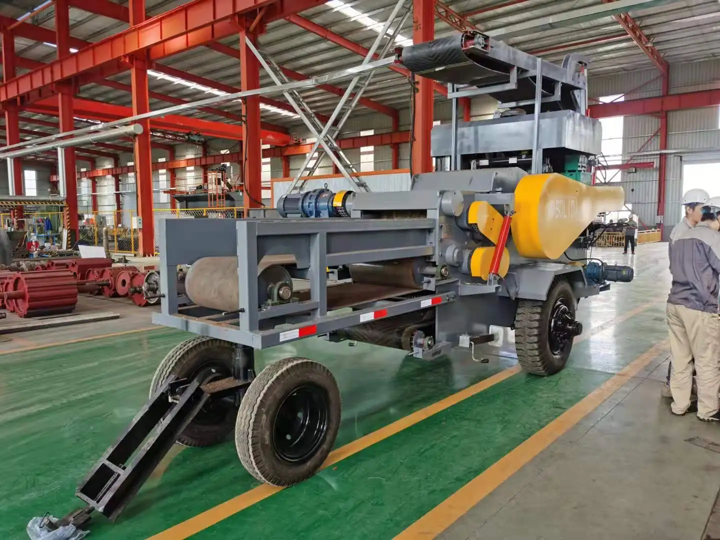 Professional 15-25 Ton Per Hour Wood Chipping Machine/ Industrial Drum Wood Chipper