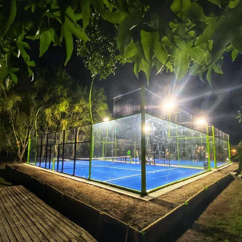JSMC новый дизайн 2024 Padel court панорамный Теннисный корт в Китае