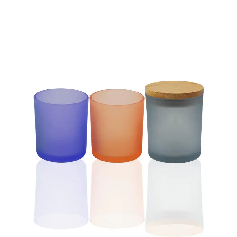 Wholesale Custom Label Logo Color Gift Set Eco-Friendly Natural Soy Wax Candle Glass Jar with Boxes Aromatherapy Scented Candles