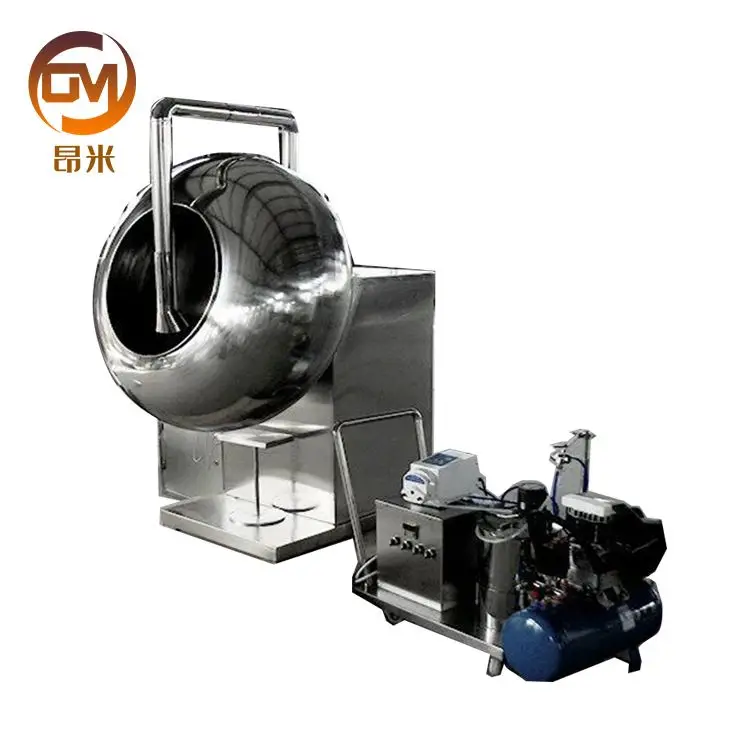 
CE Approved Sugar Coating Pan Machine/ Chocolate Candy Coating Machine 
