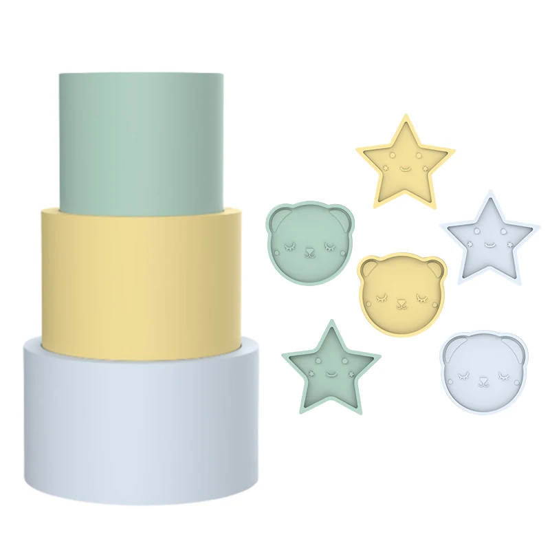 Baby Toys for Ages 6-18 Months - Pull String Teether Stacking Sensory Educational Learning Baby Toy for Developmenta