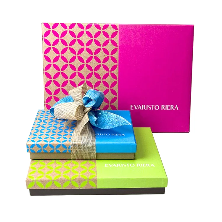 Luxury Custom Handmade Magnetic Closing Gift Cardboard Divider Packaging Sweet Chocolates Box