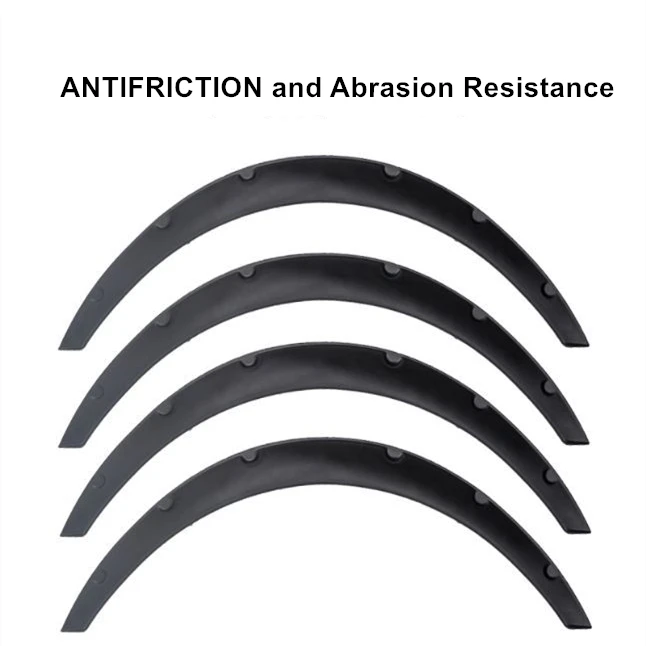 Universal Plastic Flare Eyebrow Cantoneras Protector Parafanghi Car Wheel Arch Evazari Fender Flares Universal Abs Guardabarros