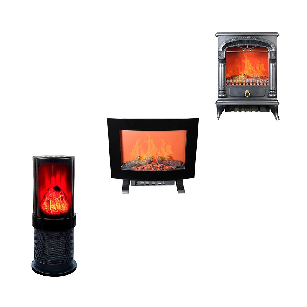 Stylish ceramic desktop fan fierplace electric fireplace heater