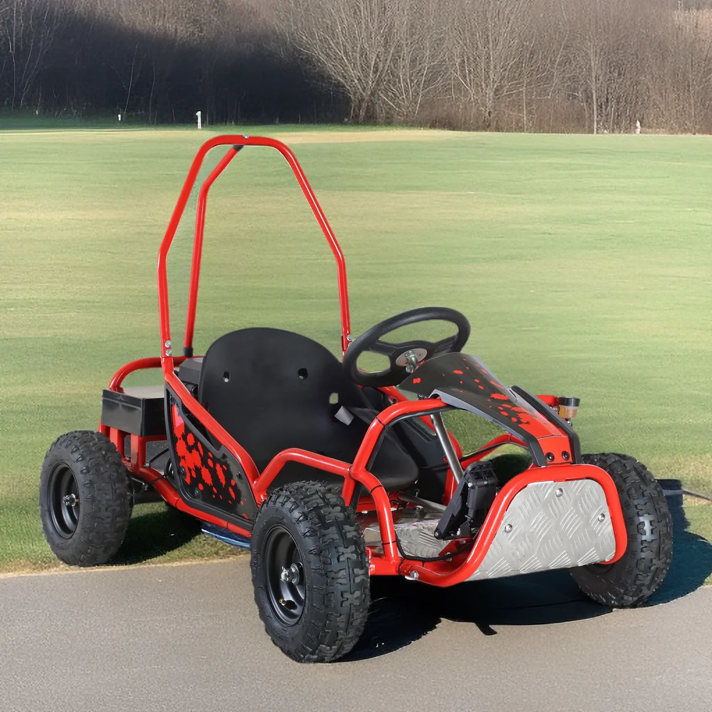 Высокое качество 500 Вт Электрический Go Kart 36 В Регулируемый бензин Power Дети Мини картинг электронный