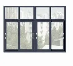 Factory price Aluminium glass sliding windows aluminum horizontal sliding windows