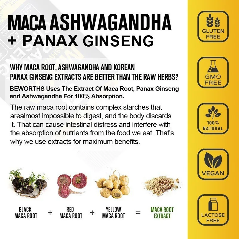 OEM ODM Maca Softgels травяные пищевые добавки для улучшения здоровья мужчин Ashwagandha Panax женьшень
