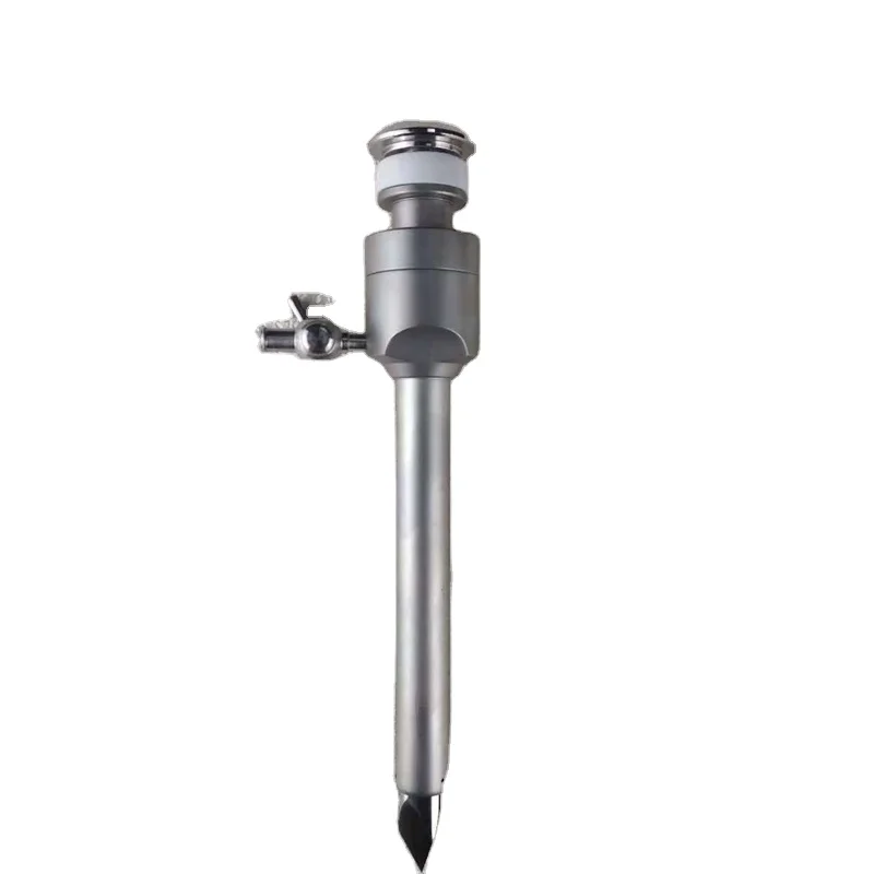 Surgical trocar with cross shaped 12.5 mm Laparoscopic trocars for Minimally invasive surgery