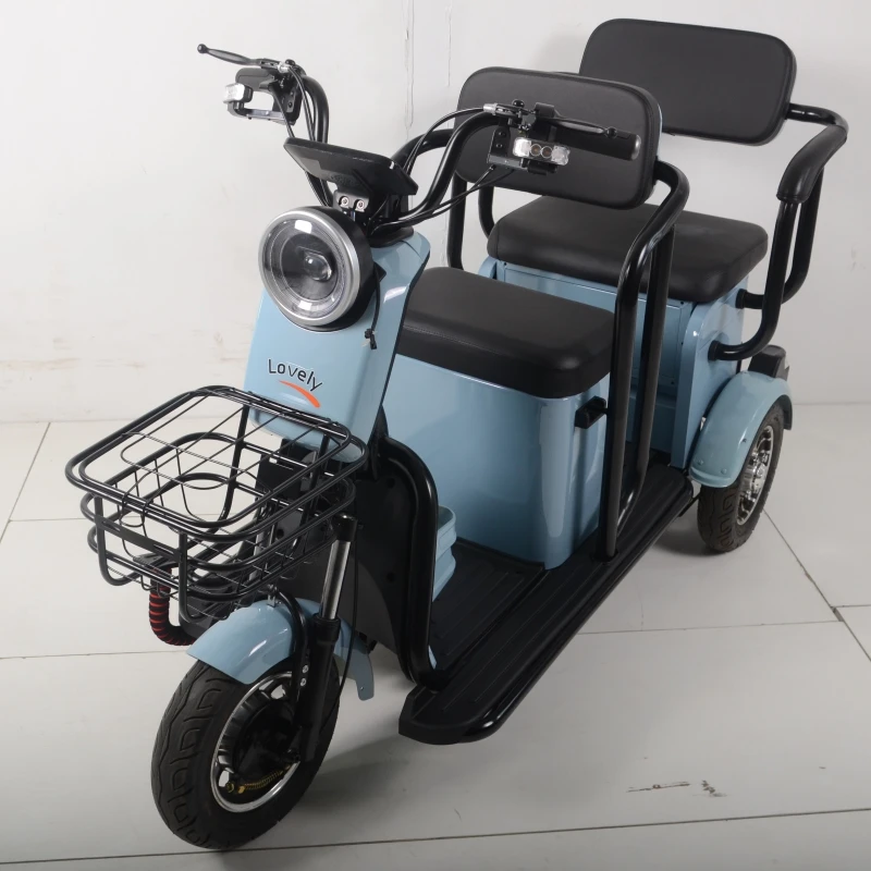 China Advanced Design Electric Tricycle Electric Scooter Manufacture Quality Passenger Electric Tricycle