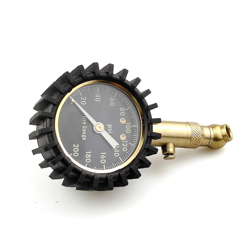 Excellent Quality 2 Inch Inflator Gauge Air Pressure Test Instrument Wholesale Tire Pressure Gauge