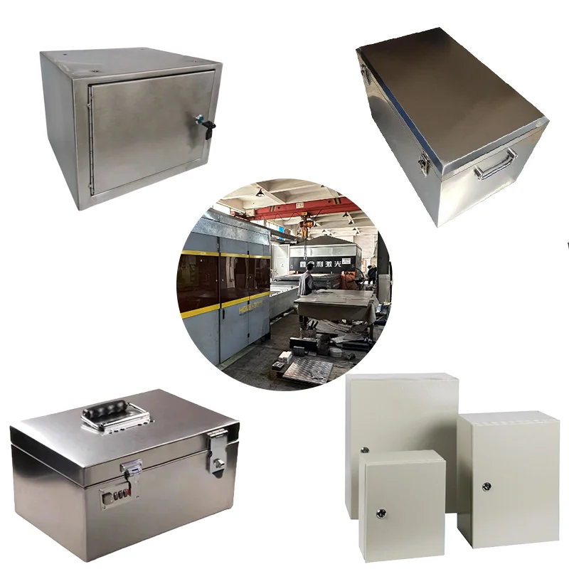OEM Customised Supplier Services Steel Stainless Steel Aluminium Enclosures Case Fabrication Welding Bending