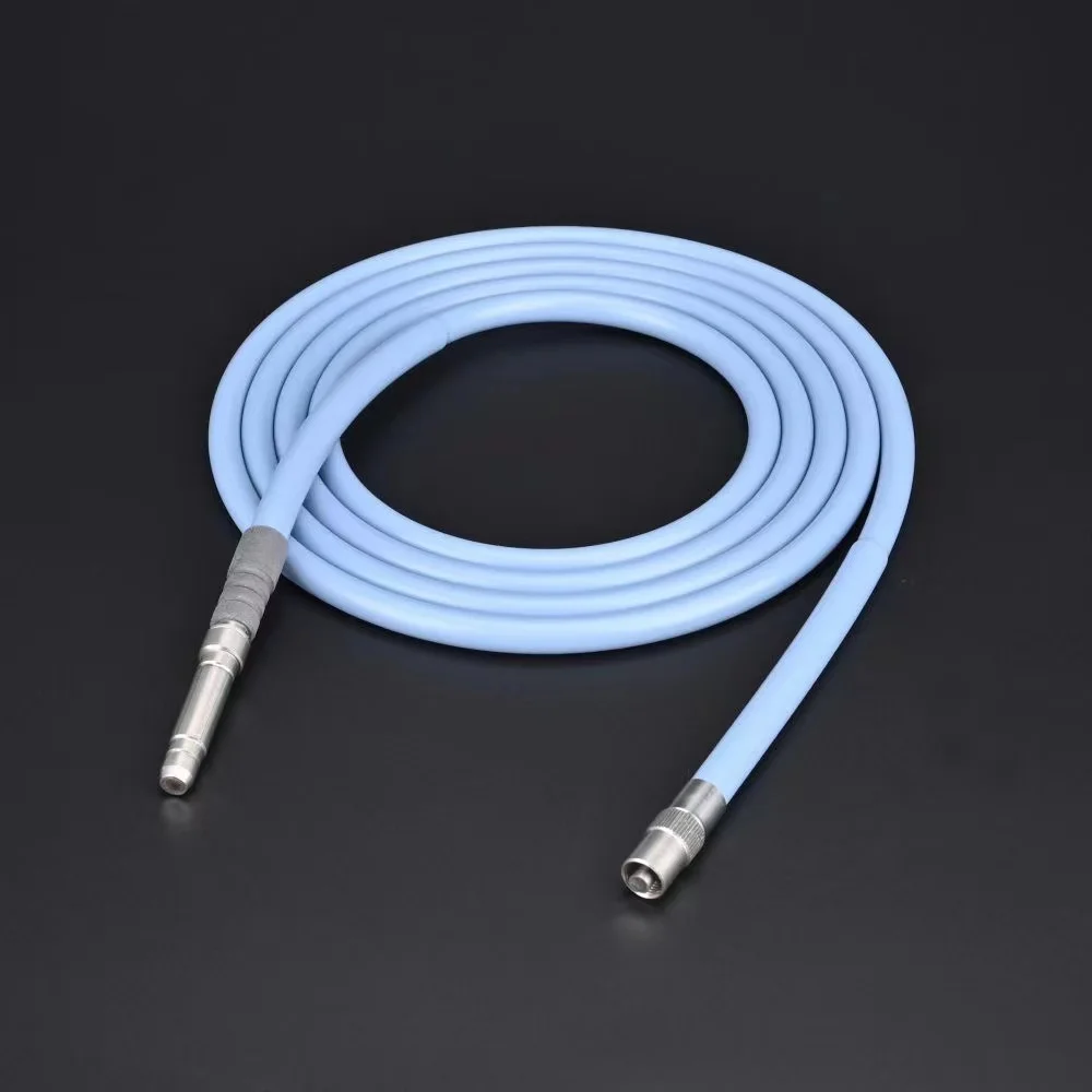 Medical Rigid Endoscope Fiber Optic Light Cable 2.5m 3.0m Endoscopy LED Light Source Guide