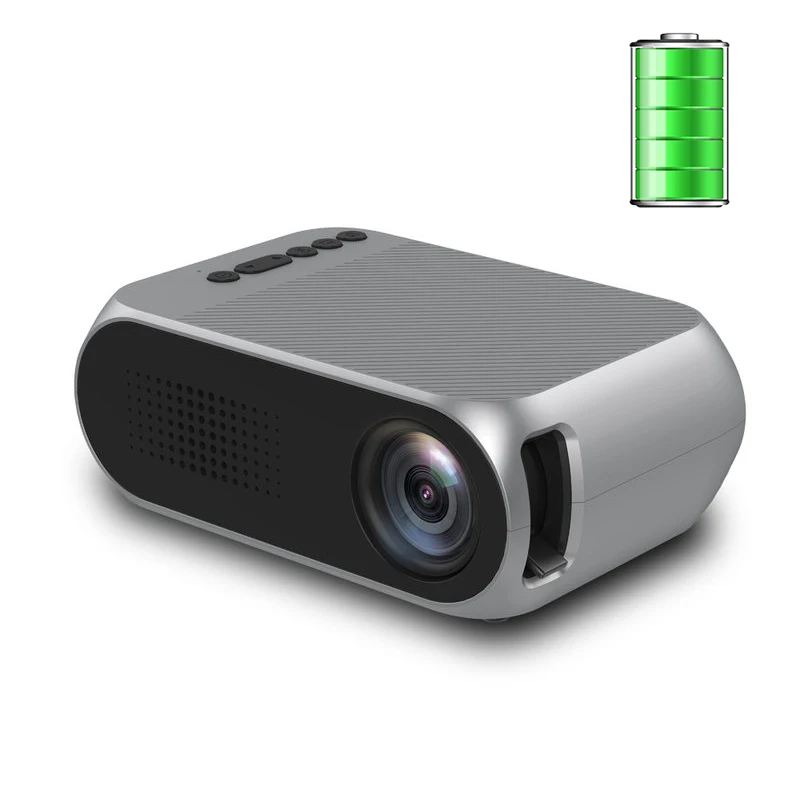 New High Quality Mini Projector Portable Led Lens 600 Lumens YG320 (Standard) Home Theater Projector