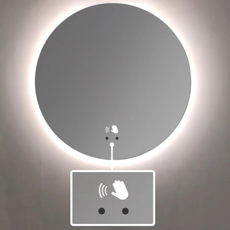 Hot Selling 12V DC Manual Touch-Free Hands-Free Gesture-Controlled Mirror Switch for Convenient Home or Office Use