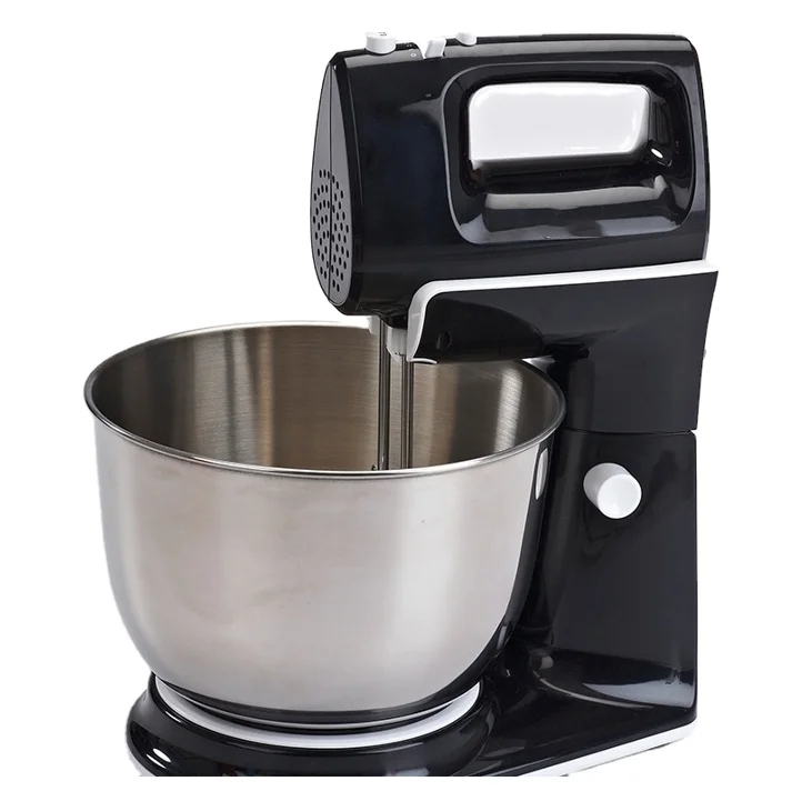 Stand Electric Mixer Powerful Mixer 5-Speed 300W Turbo Heavy Duty Motor with Hook Whisk and Beater
