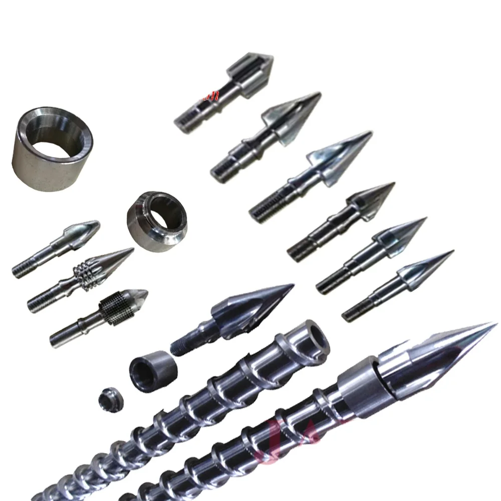 Hot sale screw parts/nitrided screw attachment/screw tips