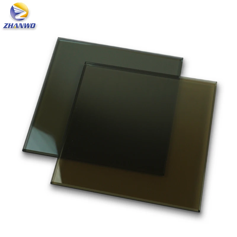 high quality building 4mm 5mm 6mm dark  reflective glass