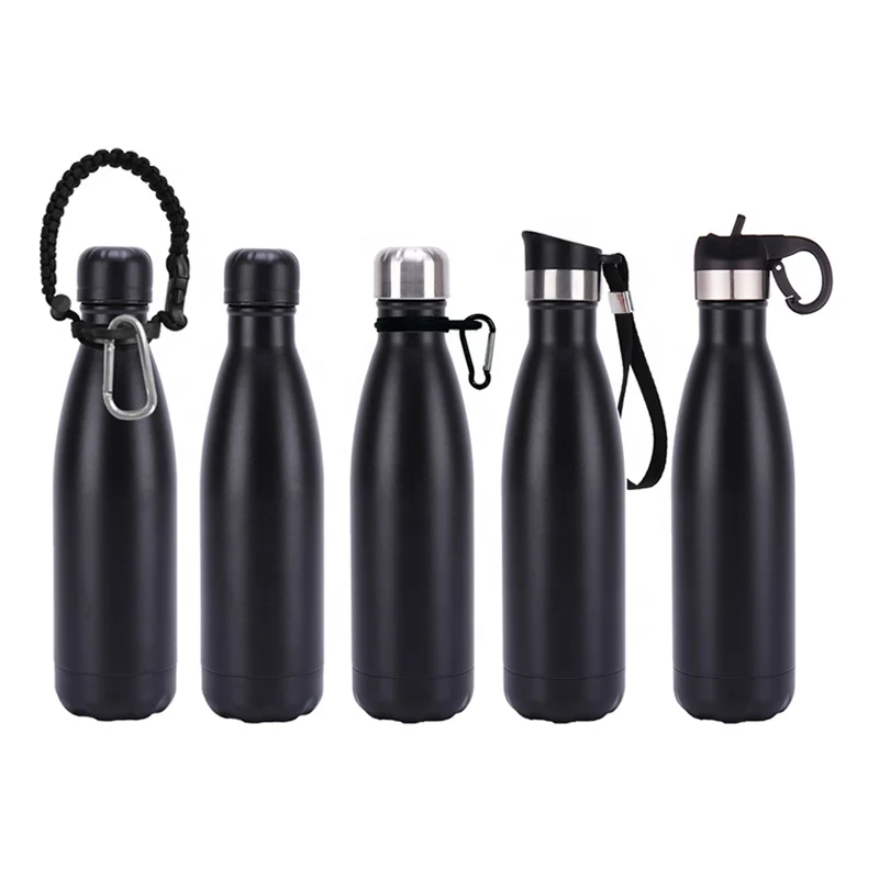 Beauchy Insulated Water Bottle Double Wall Vacuum Stainless Steel Water Bottles Metal Sports Insulated Thermal Water Bottle