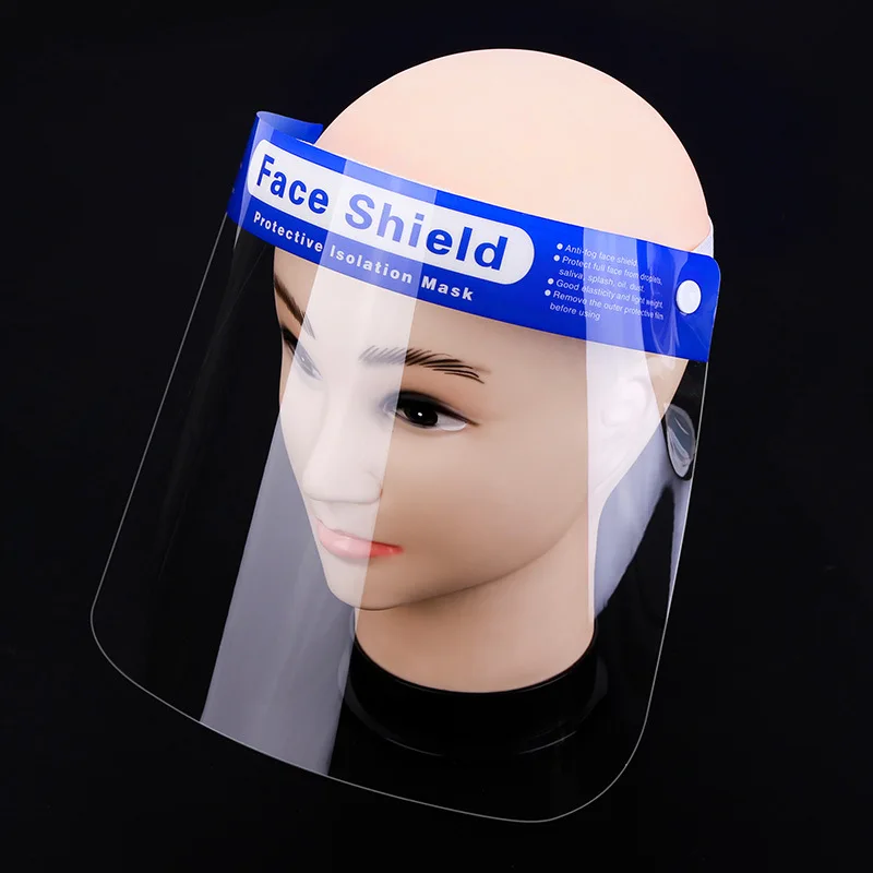Manufacturer Anti-Dust Disposable Protection face shield Anti Fog Splash Proof Transparent clear Safety Medical Face Shields