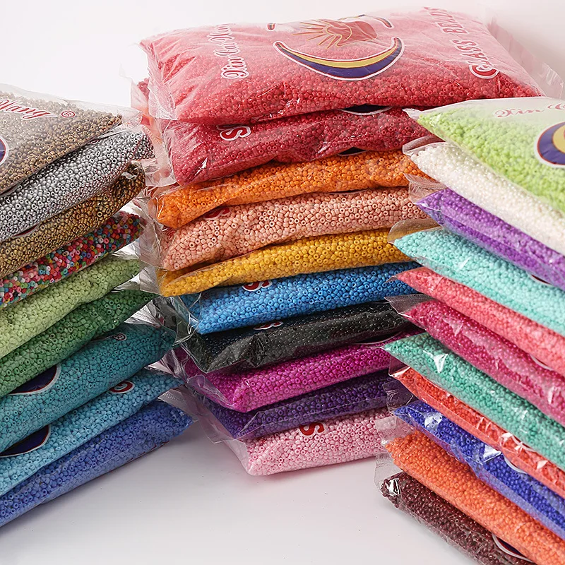 Lan Guang Wholesale 2mm 3mm 4mm Glass Seed Beads Charm Czech Beads Small DIY Glass Seed Beads for DIY Jewelry Making Accessories