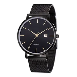 Minimalist Mens Women Couple Watches Classic Simple OEM Custom Logo Wristwatch Timepiece Quartz Drop shipping Wristwatches
