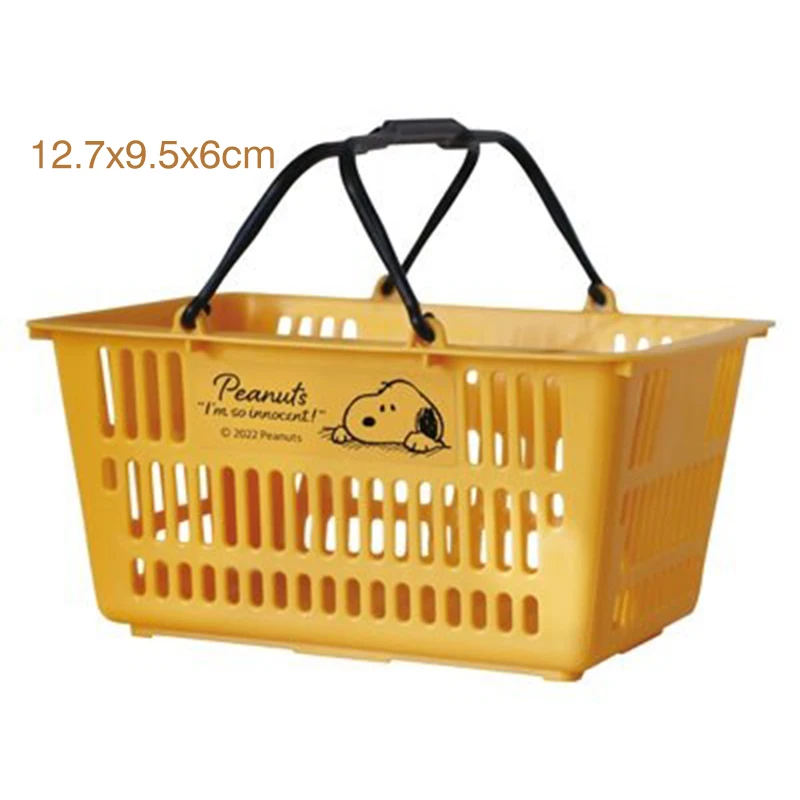customize  Japandi pp plastic mini size basket with LOGO printing mini-baskets multi-functional square storage basket for bazaar