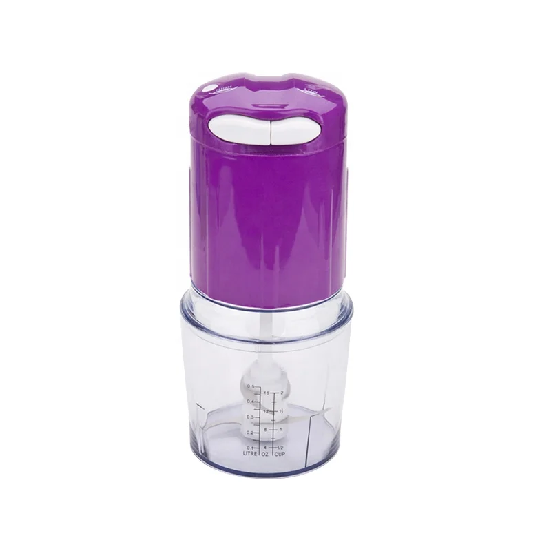500ML Household Cookware Stainless Steel Blade Food Processor Blender Mini Smart  Electric Portable Blender