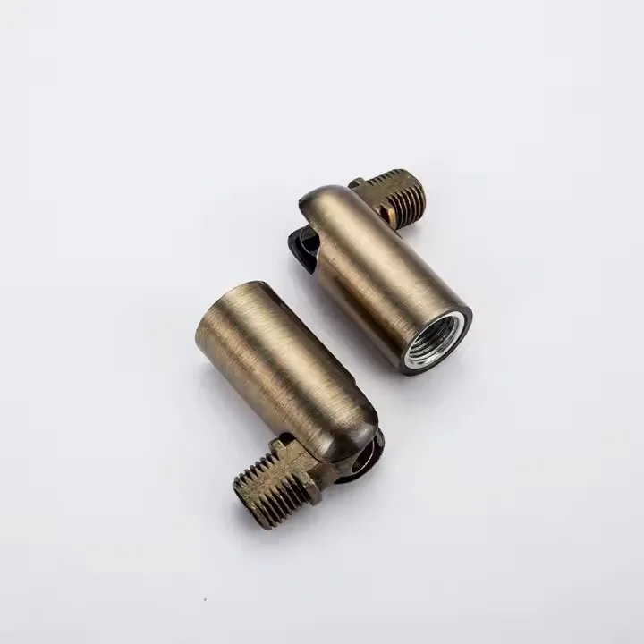 Hot Selling Metal 180 Degree M10 Pipe Swivel Rotary Joint For Track Light