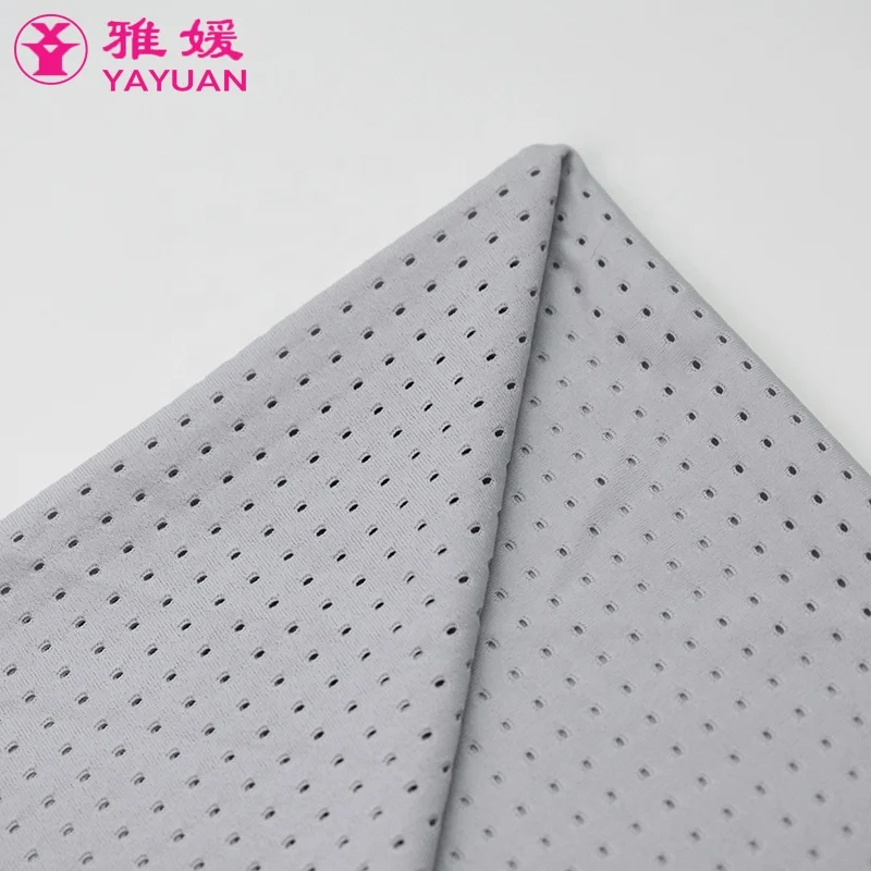 Good quality matte stretch dot 78% Nylon 22% Spandex underwear bra mesh fabric nylon spandex fabric