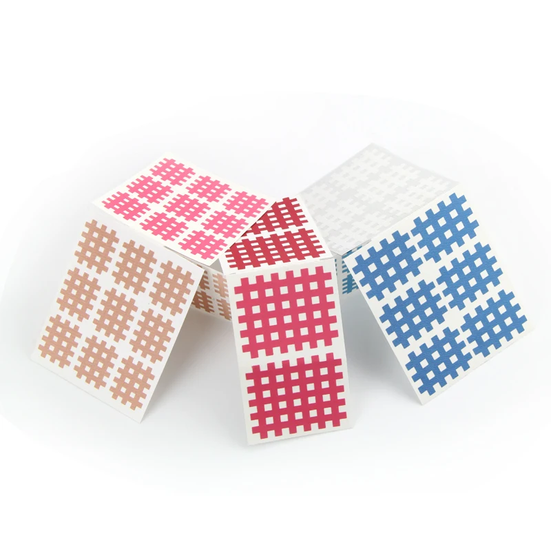 Кинезиологическая лента 27 мм X 21 мм 8 шт./лист для спорта и терапии