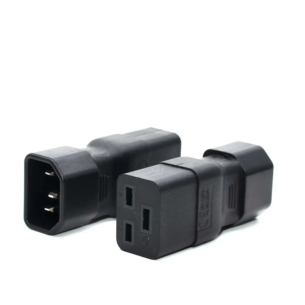IEC 320 C14 Male To C19 Female AC Adapter Converter Connector For PUD UPS