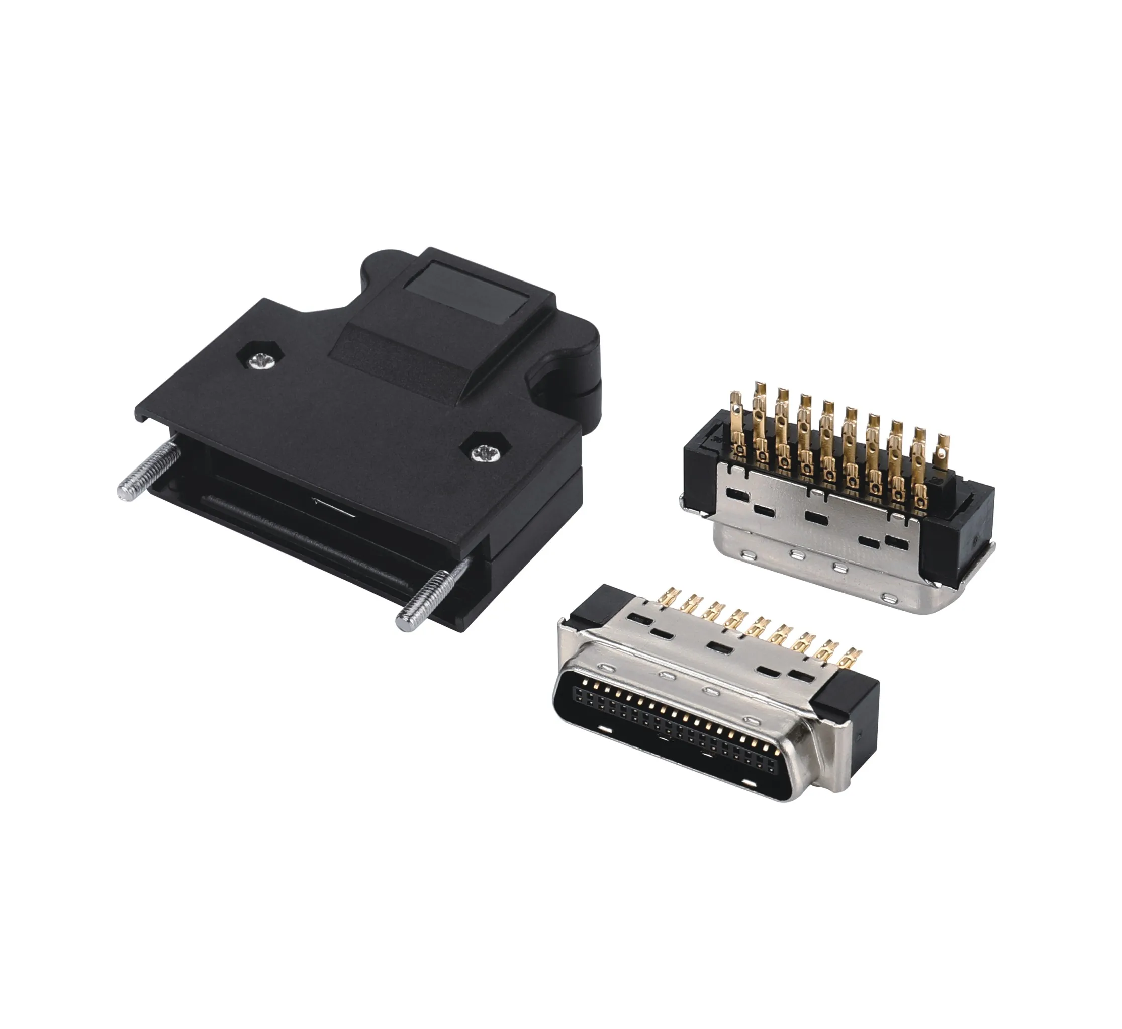 Разъем серводвигателя SM 36Pin, Соединитель с гнездовым припоем SCSI 36Pin, 10336-52A0-008,10136-3000PE,10136-3000PC