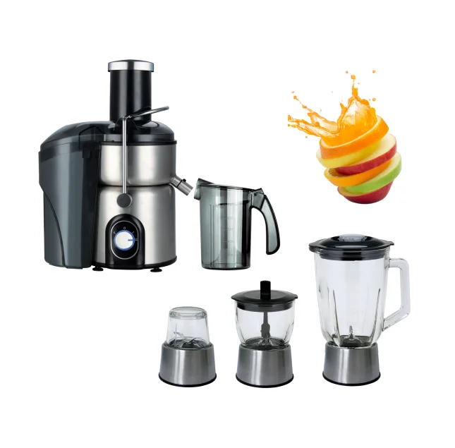 Home use electric kitchen small appliances juicer stainless steel good quality multi function juicer blender food processor