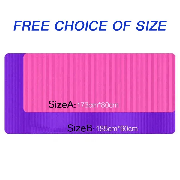 2022 yoga 8~20mm thick high density anti-slip exercise balance yoga mat with carrying strap