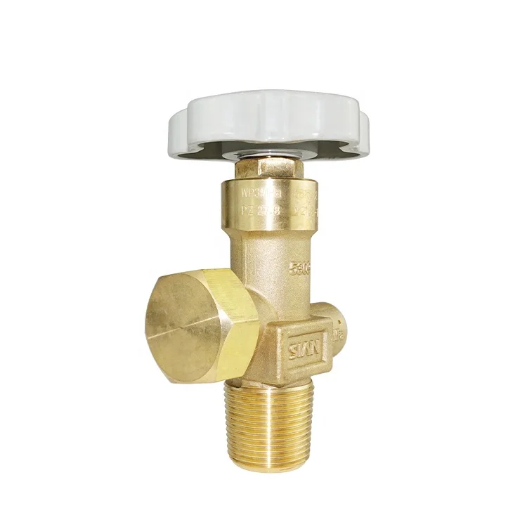 SiAN Safety QF-13B Refrigerant Gas Valve HF0-1234yf Cylinder Valve Brass Freon Valves