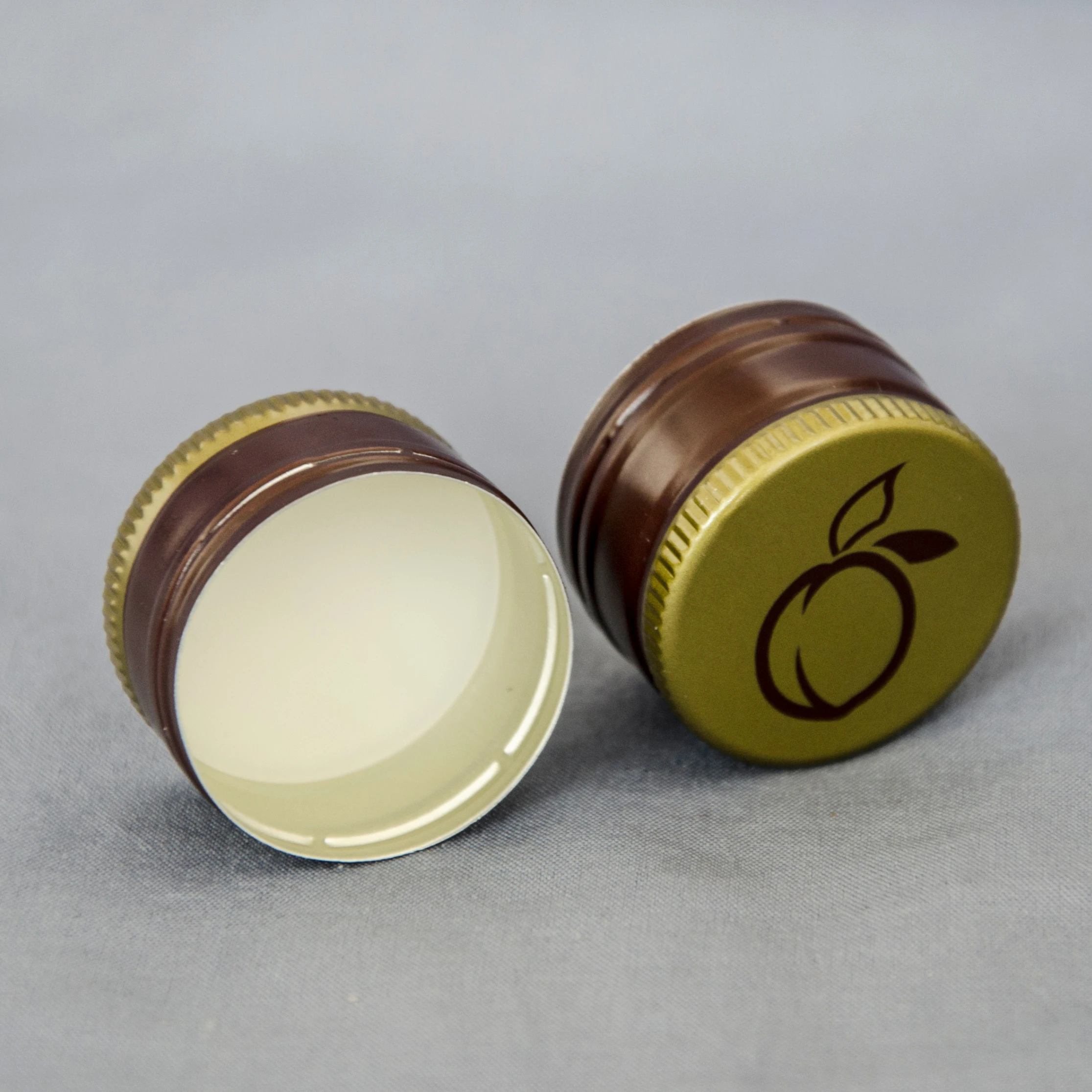 Customized Size Colors Aluminum Metal Thread Whisky Vodka Liquor Bottle Screw Cap