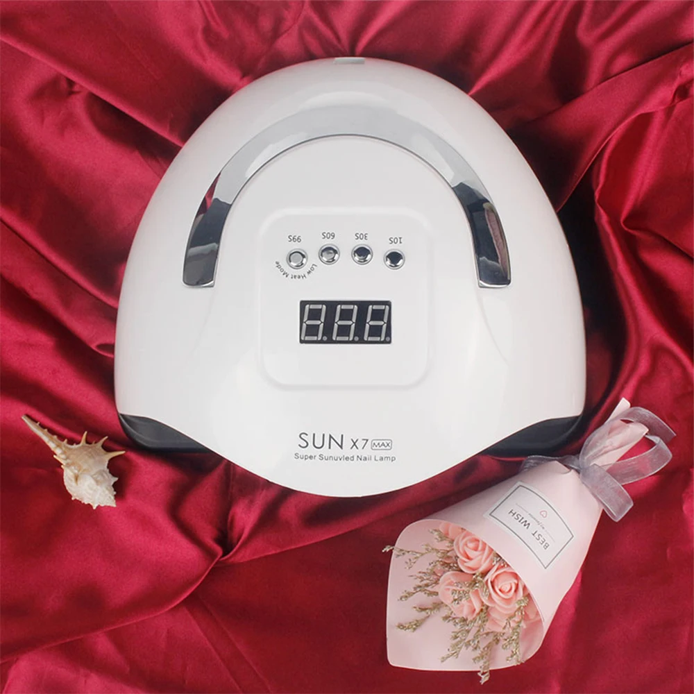 Custom SunUV LED Nail Lamp 57 Light Beads  Smart Sensor Nail Dryer Lampe UV a Ongle Gel Polish Fast Drying Tools Nail Equipments