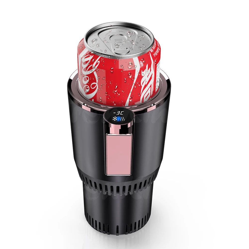 Smart Car Cup Beverage Freezing Heating Portable  Drink Holder Cooler