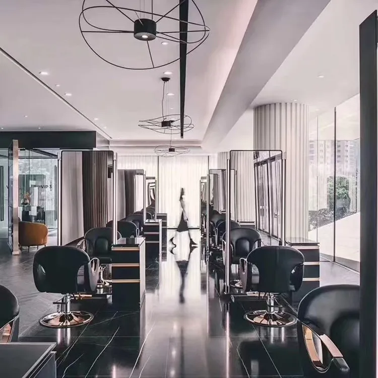 Hair salon furniture for sale cheap hydraulic footrest portable classic barber chair