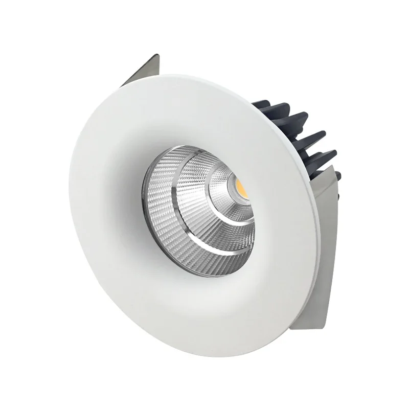 HUAYING High Quality Aluminum Spot Light Anti Glare Lamp Ip20 Downlight Recessed CCT Hotel LED Spotlight