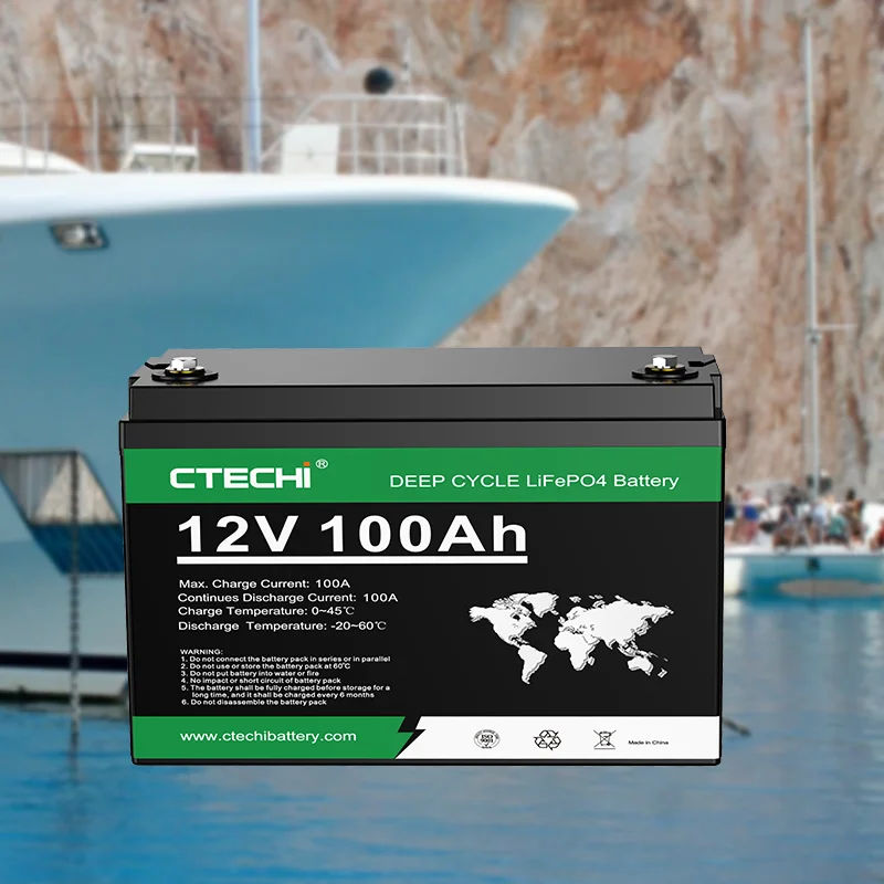 Литий-ионный Аккумулятор Lifepo4 глубокого цикла 12V100Ah 3 2 V 12V 12 8 24V 50Ah 100Ah 120Ah 150Ah 200Ah
