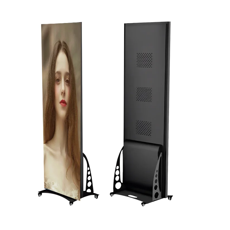 UHLED 1080P Indoor P2.5 led display screen high brightness led poster display led smart standing screen