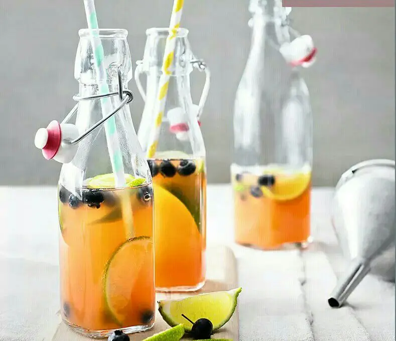 Factory Produced Various Specifications Premium Swing Top/Clip Top Glass Bottle