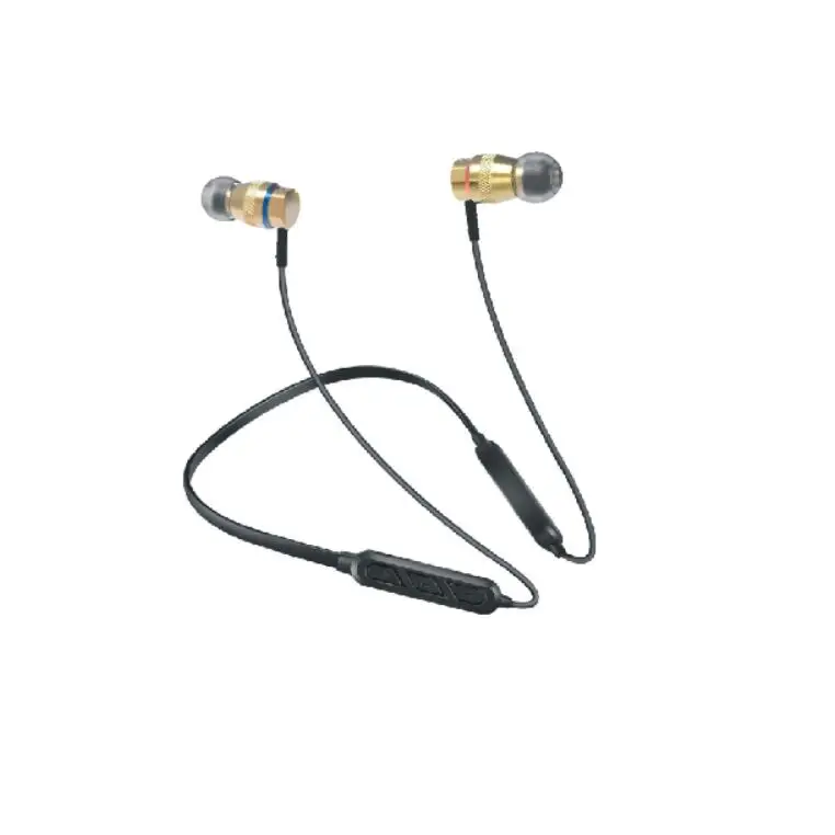 Новый дизайн IPX5 TPE Металл Материал Портативный беспроводной bluetooth гарнитуры наушники