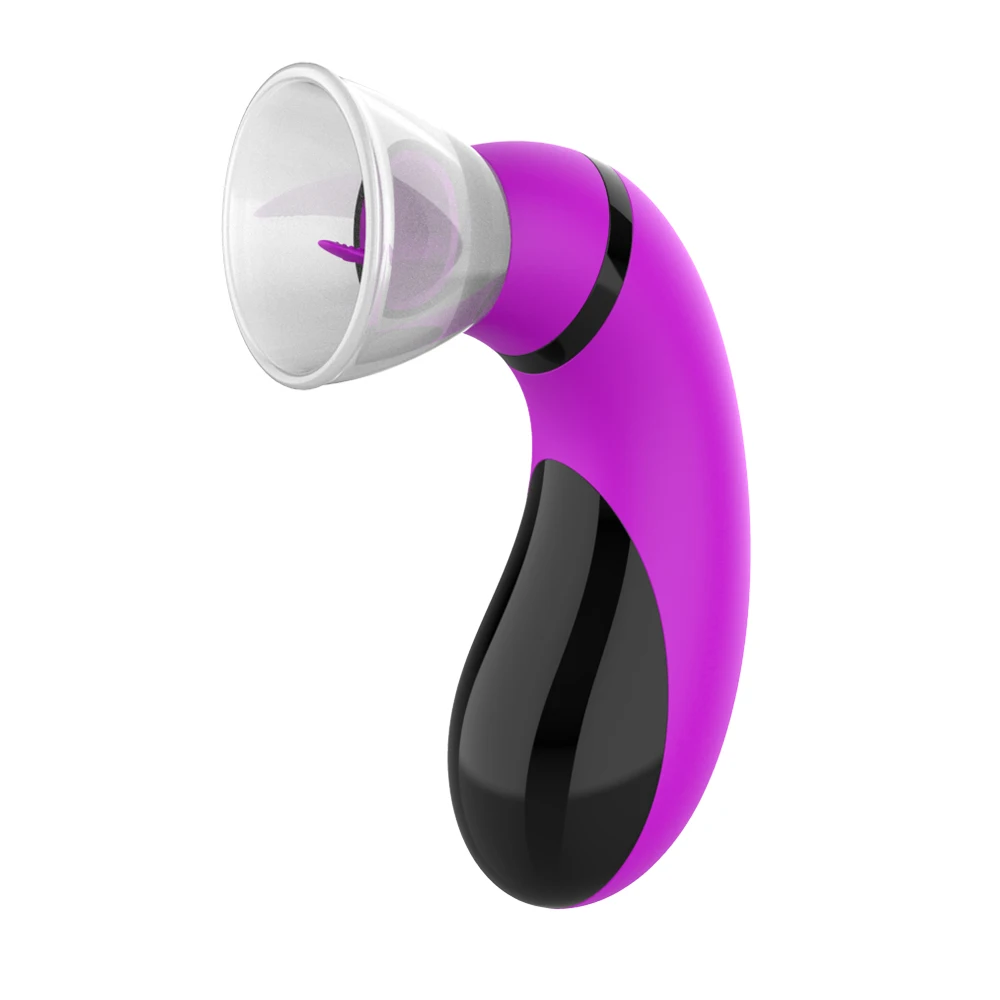 Sohimi Wholesale High Quality Air Pump Sex Products Tongue Licking Vibrating Vibrator Sex Toy