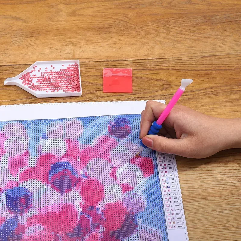 High Quality Vivid Girls And Animals Stay Together Custom Diamond Painting Anime