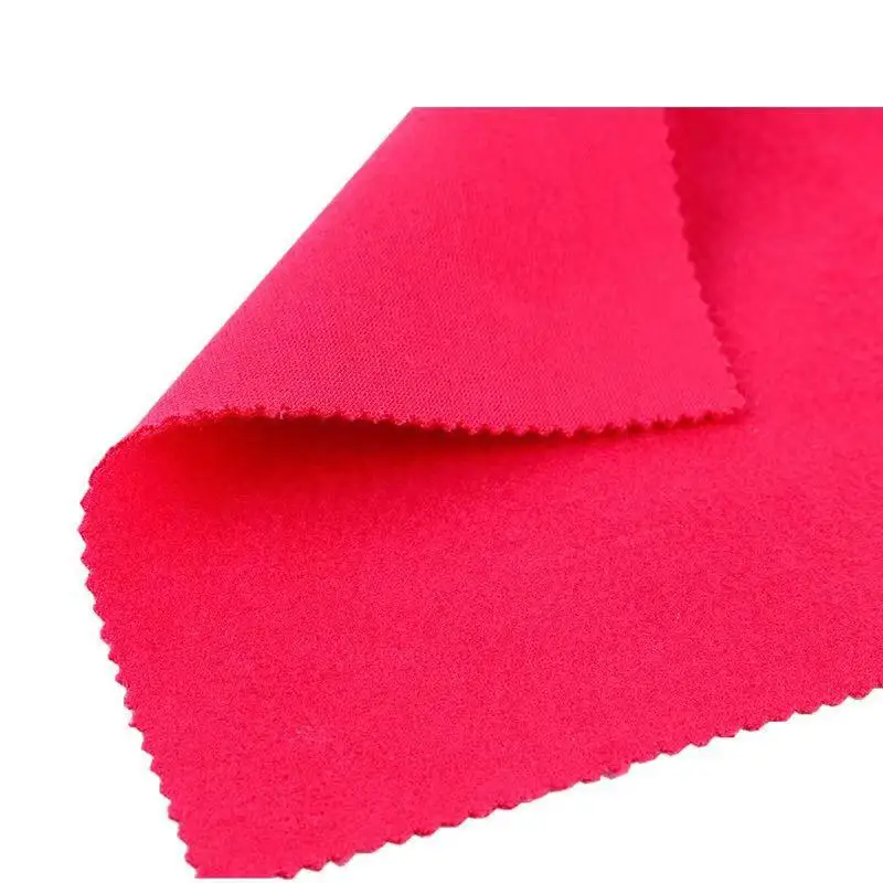 
Nylon cotton 30s single side unhairing, autumn and winter casual pants coat knitted fabric 